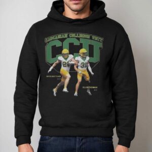 Bryce Boettcher And Dillon Thieneman Oregon Ducks Caucasian Collision Unit Ccu Hoodie
