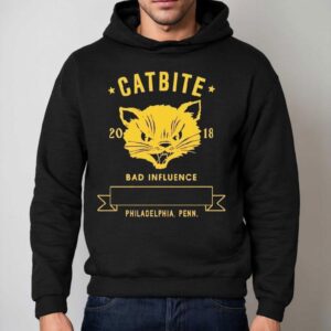 Catbite Bad Influence Cat Dynamite Philadelphia Penn 2018 Shirt 2 Catbite Bad Influence Cat Dynamite Philadelphia Penn Hoodie