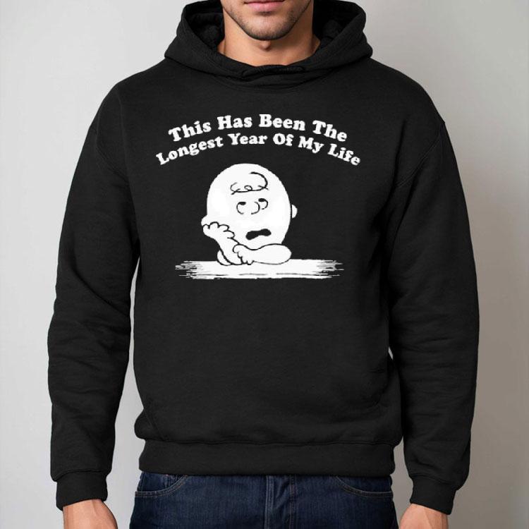 Charlie Brown This Has Been The Longest Year Of My Life Shirt Charlie Brown This Has Been The Longest Year Of My Life Shirt