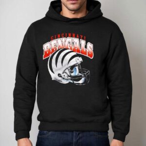 Cincinnati Bengals Gradient Alt Helmet Shirt 2 Cincinnati Bengals Gradient Alt Helme Hoodie