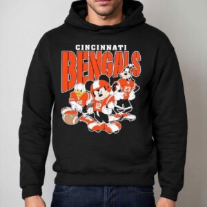 Cincinnati Bengals Mickey Donald Duck And Goofy Football Team 2024 Shirt 2 Cincinnati Bengals Mickey Donald Duck And Goofy Football Team Hoodie