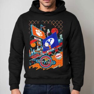 Clemson Tigers Vs Byu Cougars Game On December 9 2025 Jimmy V Shirt 2 Clemson Tigers Vs Byu Cougars Game On December Jimmy V Hoodie