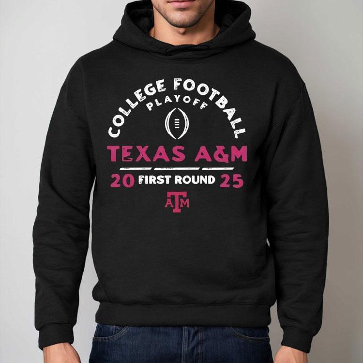 College Football Playoff Texas Am Aggies First Round 2025 Shirt College Football Playoff Texas Am Aggies First Round 2025 Shirt