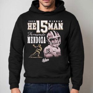 Crimson Heisman Winner Fernando Mendoza Hoodie