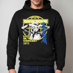 David Bowie Live In Concert Globe Hoodie