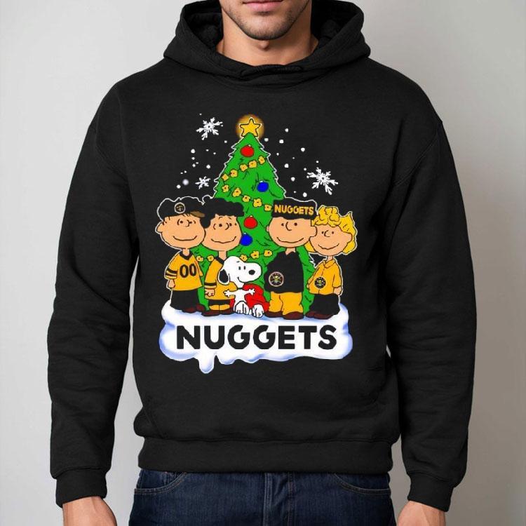 Denver Nuggets X Snoopy The Peanuts Holiday Christmas Shirt Denver Nuggets X Snoopy The Peanuts Holiday Christmas Shirt