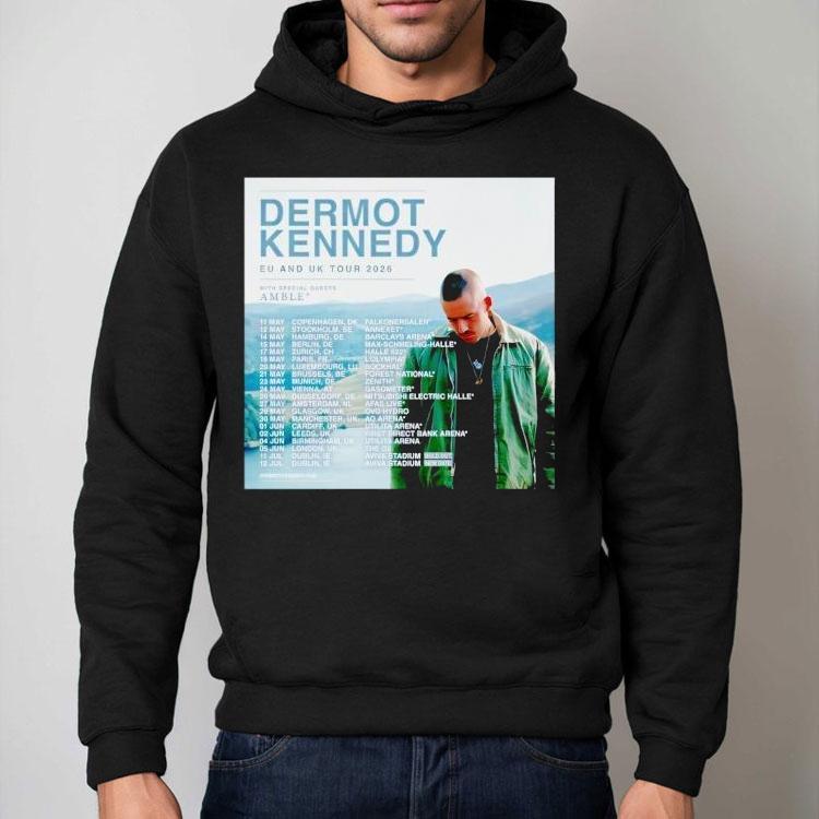 Dermot Kennedy Eu And Uk Tour 2026 Shirt Dermot Kennedy Eu And Uk Tour 2026 Shirt