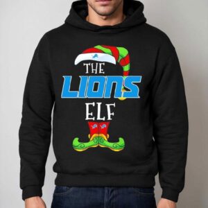 Detroit Lions Christmas Elf Shirt 2 Detroit Lions Christmas Elf Hoodie