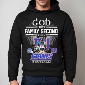 Devin Singletary God First Family Second Then New York Giants Shirt 2 Devin Singletary God First Family Second Then New York Giants Hoodie
