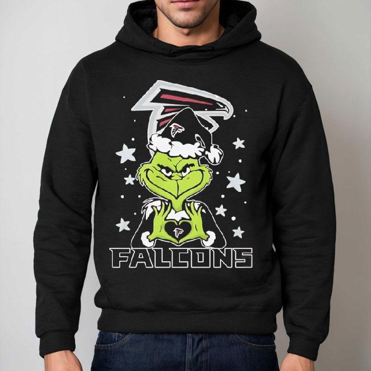 Dr. Seuss Grinch Hugs Atlanta Falcons Christmas Shirt Dr. Seuss Grinch Hugs Atlanta Falcons Christmas Shirt