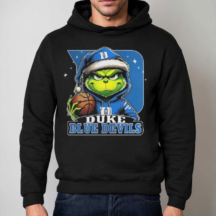 Duke Blue Devils 2025 Grinch Merry Touchdown Christmas Shirt Duke Blue Devils 2025 Grinch Merry Touchdown Christmas Shirt