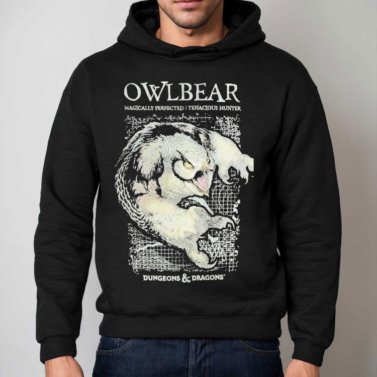 Dungeons Dragons Owlbear Magically Perfected Tenacious Hunter Shirt Dungeons Dragons Owlbear Magically Perfected Tenacious Hunter Shirt