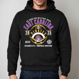 East Carolina Pirates Go Bowling Military Bowl 2025 Annapolis Maryland Shirt 2 East Carolina Pirates Go Bowling Military Bowl Annapolis Maryland Hoodie