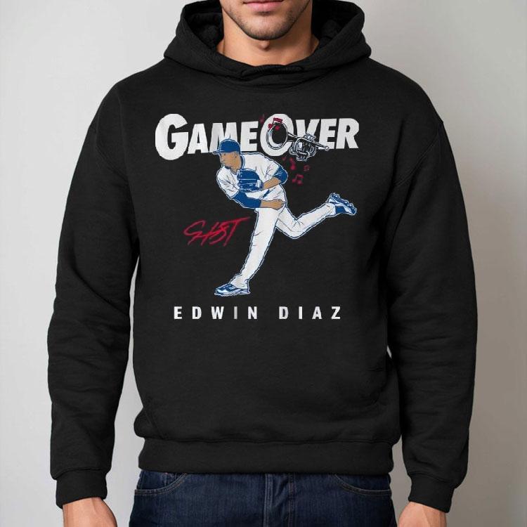 Edwin Diaz Game Over Los Angeles Signature Shirt Edwin Diaz Game Over Los Angeles Signature Shirt