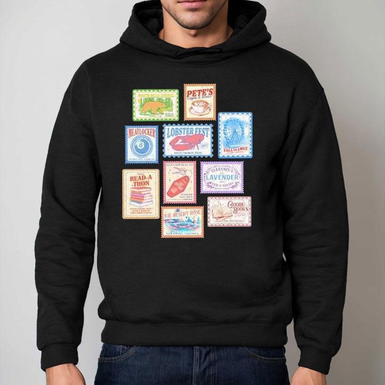 Emily Henry’s Novels Stamps Shirt Emily Henry’s Novels Stamps Shirt