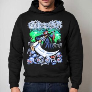 Gatecreeper Notshur Reaper Skull Hoodie