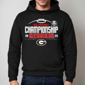 Georgia Bulldogs 2025 Sec Football Champions Endzone Speed Shirt 2 Georgia Bulldogs Sec Football Champions Endzone Speed Hoodie