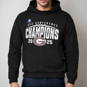 Georgia Bulldogs Sec Football Champions 2025 Shirt 2 Georgia Bulldogs Sec Football Champions Hoodie