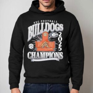 Georgia Bulldogs University Sec Football Champions 2025 Shirt 2 Georgia Bulldogs University Sec Football Champions Hoodie