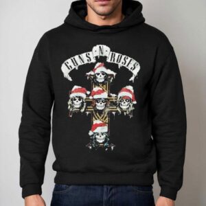 Guns N Roses Christmas Holiday Appetite For Destruction Hoodie