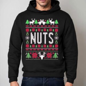 Happiest Season Sloane Nuts Ugly Christmas Hoodie