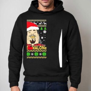 Home Alone X Post Malone Christmas Ugly Hoodie