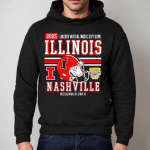 Illinois Football 2025 Liberty Mutual Music City Bowl Dec 30th Shirt 2 Illinois Football Liberty Mutual Music City Bowl Dec Th Hoodie