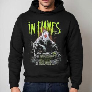 In Flames Band Latin America Event Tour Dates Hoodie