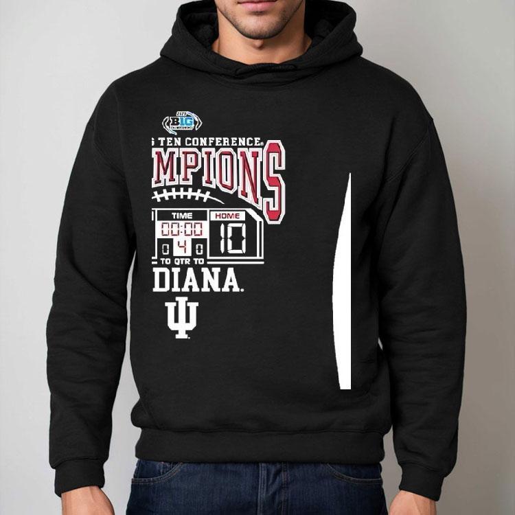 Indiana Hoosiers Score Big Ten Conference Champions 2025 Shirt Indiana Hoosiers Score Big Ten Conference Champions 2025 Shirt