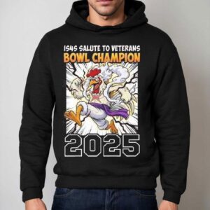 Is4s Salute To Veterans Bowl Champion 2025 On December 16 2025 At Cramton Bowl One Piece Shirt 2 Iss Salute To Veterans Bowl Champion On December At Cramton Bowl One Piece Hoodie