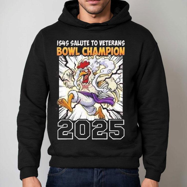 Is4s Salute To Veterans Bowl Champion 2025 On December 16 2025 At Cramton Bowl One Piece Shirt Is4s Salute To Veterans Bowl Champion 2025 On December 16 2025 At Cramton Bowl One Piece Shirt