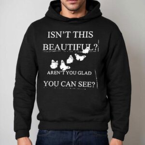 Isn't This Beautiful Aren't You Glad You Can See Shirt 2 Isn T This Beautiful Aren T You Glad You Can See Hoodie