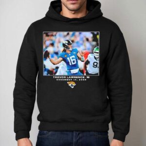 Jacksonville Jaguars Trevor Lawrence Nfl Flash Features Week Hoodie