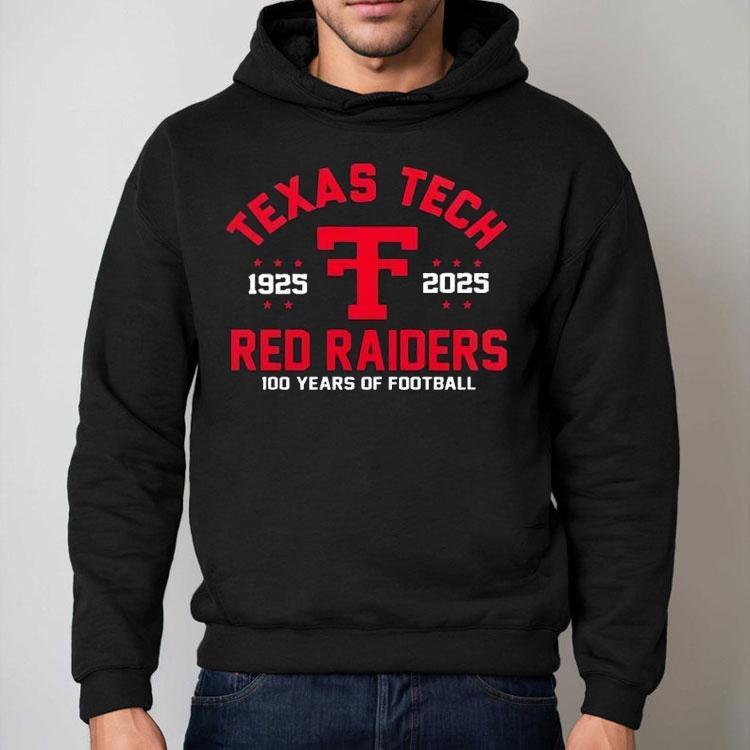 Jacob Rodriguez Texas Tech Red Raiders 100 Years Of Football 1925 To 2025 Shirt Jacob Rodriguez Texas Tech Red Raiders 100 Years Of Football 1925 To 2025 Shirt