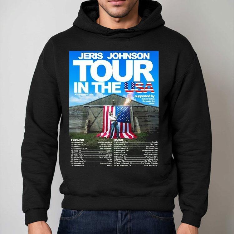 Jeris Johnson February March Tour 2026 Shirt Jeris Johnson February March Tour 2026 Shirt