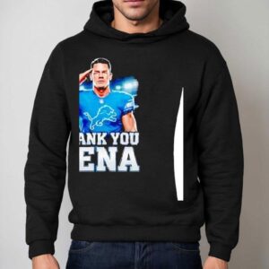 John Cena Wwe Legend Final Match Dec Retirement Tour Thank You Cena X Detroit Lions Hoodie