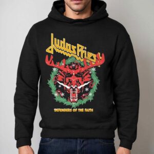 Judas Priest Defenders Of The Faith Holiday Christmas Hoodie