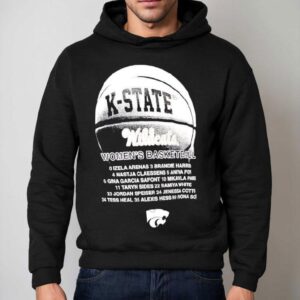 K State Wildcats Women S Basketball Players Listed Name Hoodie
