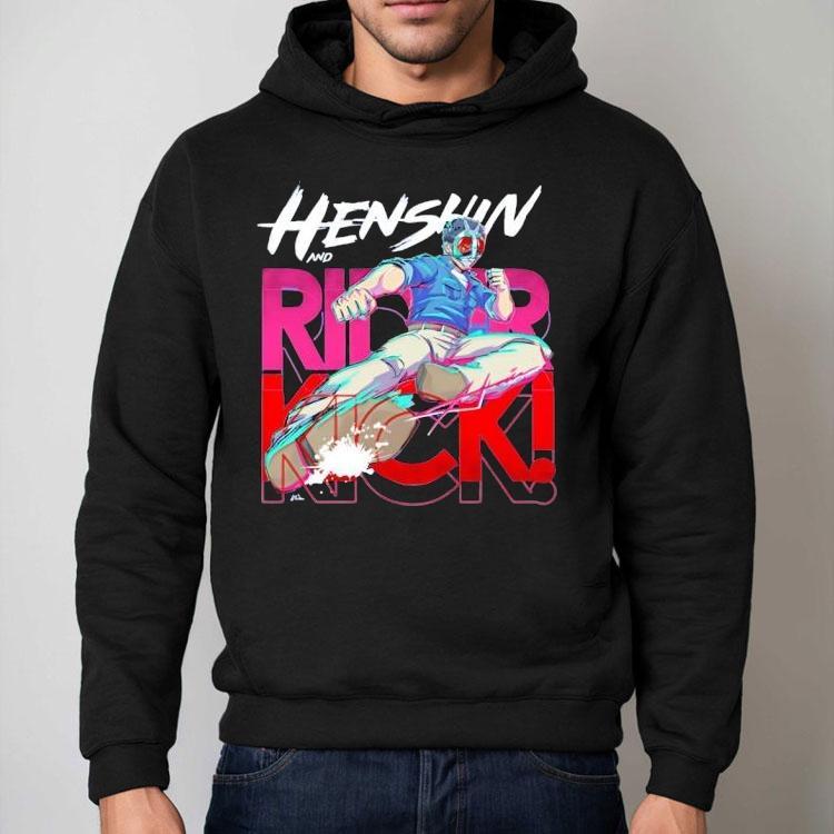 Kamen Rider Anime Rider Kick Shirt Kamen Rider Anime Rider Kick Shirt