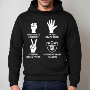 Las Vegas Raiders Nothing Beats Rock Beats Scissors Paper Beats Rock Scissors Beats Paper Shirt 2 Las Vegas Raiders Nothing Beats Rock Beats Scissors Paper Beats Rock Scissors Beats Paper Hoodie