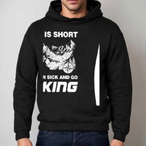 Life Is Short Call In Sick Go Hiking Adventure Hoodie