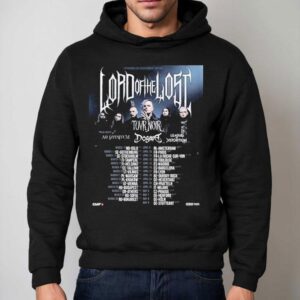 Lord Of The Lost Tovr Noir Tour Europe City Dates With Supporters S Hoodie