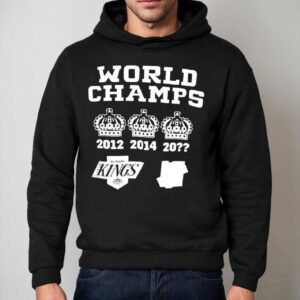 Los Angeles Kings Nhl World Champs Undefeated Hoodie