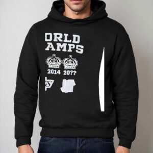 Los Angeles Kings World Champs Logo Hoodie