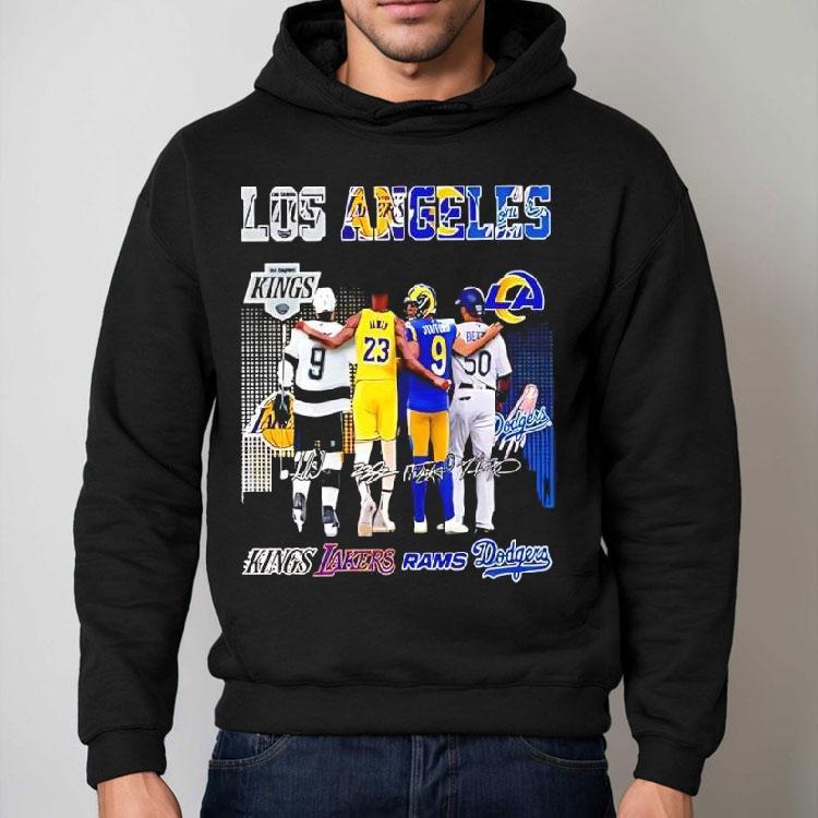 Los Angeles Professional Sports Teams And Players Kings Lakers Rams And Dodgers Shirt Los Angeles Professional Sports Teams And Players Kings Lakers Rams And Dodgers Shirt