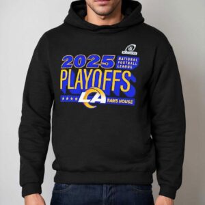 Los Angeles Rams Charcoal 2025 Nfl Playoffs Ready Shirt 2 Los Angeles Rams Charcoal Nfl Playoffs Ready Hoodie