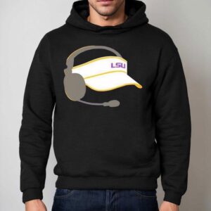 Lsu Lane Kiffin Visor Hoodie