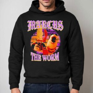 Marcus The Worm Meme Funny Internet Humor Hoodie