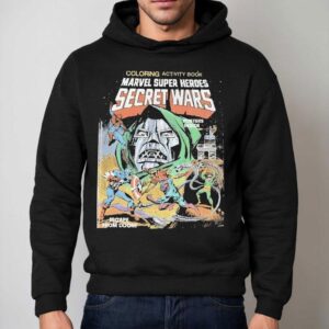 Marvel Coloring Activity Book Marvel Super Heroes Doctor Doom From Secret Wars Hoodie