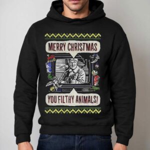 Mccallister Merry Christmas You Filthy Animals Home Alone Ugly Xmas Hoodie